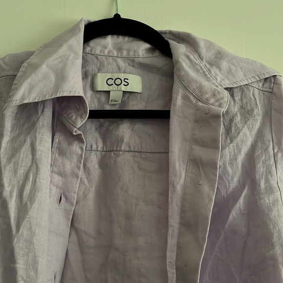 Cos Lavender button down - Picture 2 of 2